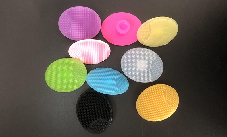 Cleansing Beauty Gadgets Baby Shampoo Bath Brush Silicone Cleaning Brush Silicone Makeup Brush Face Brush