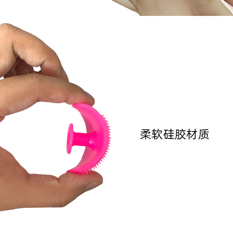 Cleansing Beauty Gadgets Baby Shampoo Bath Brush Silicone Cleaning Brush Silicone Makeup Brush Face Brush
