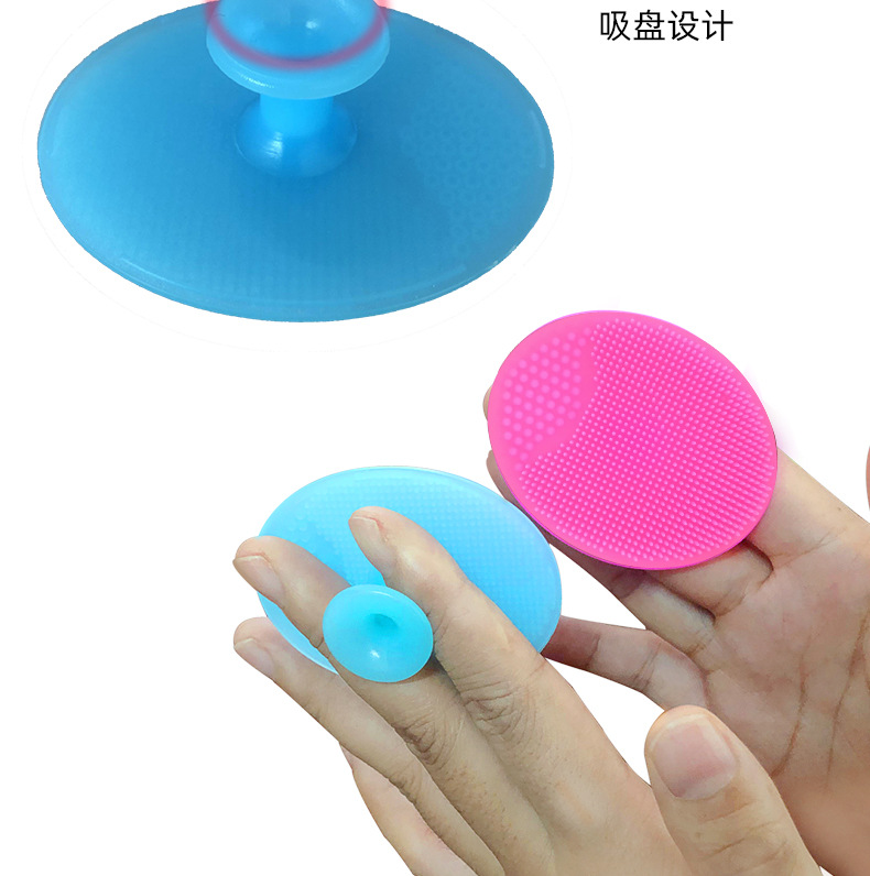 Cleansing Beauty Gadgets Baby Shampoo Bath Brush Silicone Cleaning Brush Silicone Makeup Brush Face Brush
