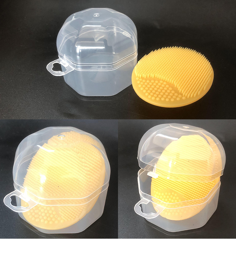 Cleansing Beauty Gadgets Baby Shampoo Bath Brush Silicone Cleaning Brush Silicone Makeup Brush Face Brush
