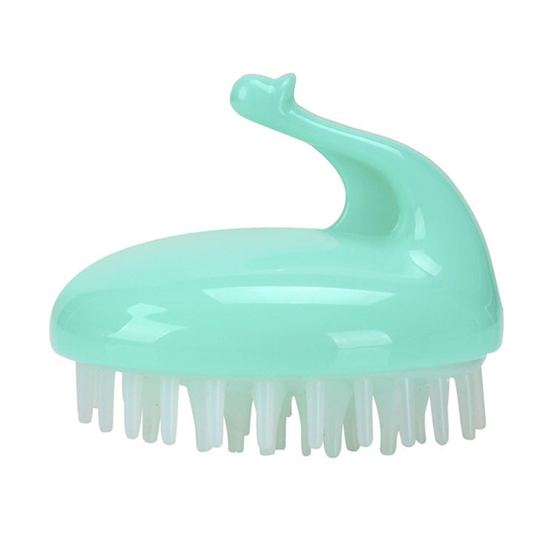 . Silicone Shampoo Massage Brush Shampoo Comb Hair-Washing Comb Shampoo Brush Silicone Head Washing Fantastic Soft Brush