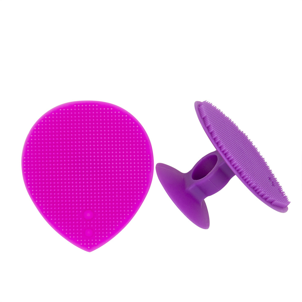 Heart Shaped Silicone Face Brush Facial Massage Brush Silicone Face Cleansing Brush Baby Shampoo Brush