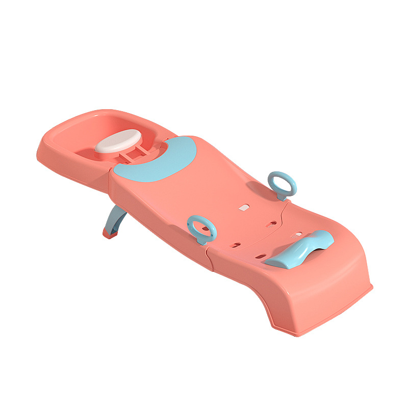 Children Shampoo Chair Foldable Shampoo Chair Baby Household Children Sitting Shampoo Baby Hair Washing Bed Stool