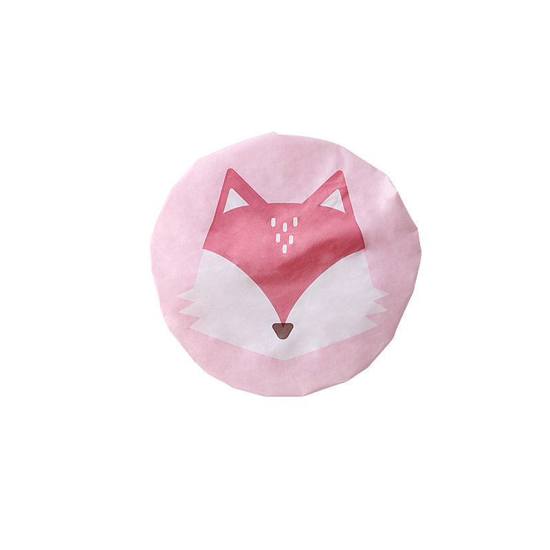 Cartoon Shower Cap Female Waterproof Shampoo Bath Cap Shower Cap Kitchen Lampblack Hat Cross-Border Shower Hat