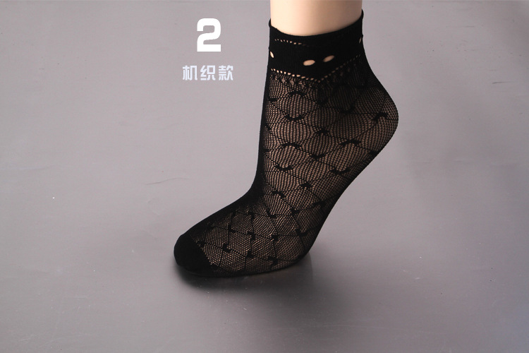 Imported Black Lace Sexy Stockings Nylon Mesh Socks Stitching Nightclub Hidden Socks Imported Black Lace Sexy Stockings Nylon Mesh Socks Stitching Nightclub Hidden Socks