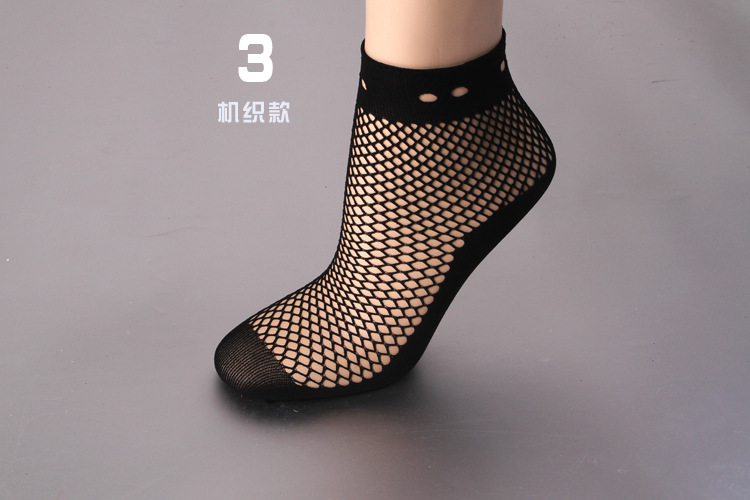 Imported Black Lace Sexy Stockings Nylon Mesh Socks Stitching Nightclub Hidden Socks Imported Black Lace Sexy Stockings Nylon Mesh Socks Stitching Nightclub Hidden Socks