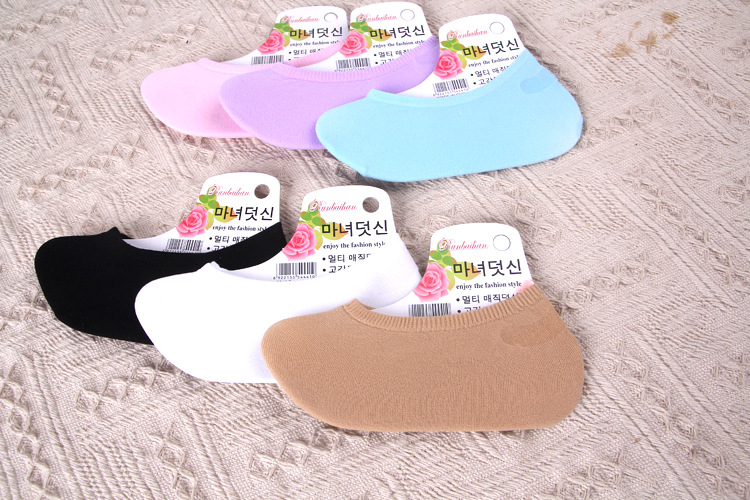 The new boat socks Korea imported nylon socks Non Slip Socks stealth magic shallow mouth The new boat socks Korea imported nylon socks Non Slip Socks stealth magic shallow mouth