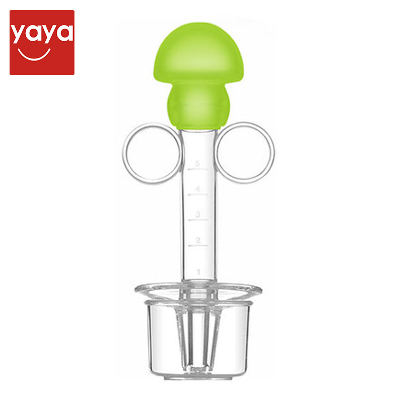 Baby with Scale Syringe Feed Medication Utensil Baby AntiChocking Leakproof Dropper Pacifier Feed Medication Utensil