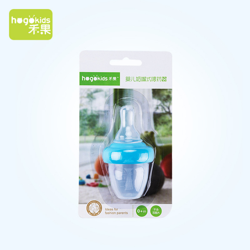 Baby Pacifier Feed Medication Utensil Edible Silicon Health Care Children Baby Feeding Water Feed Medication Utensil