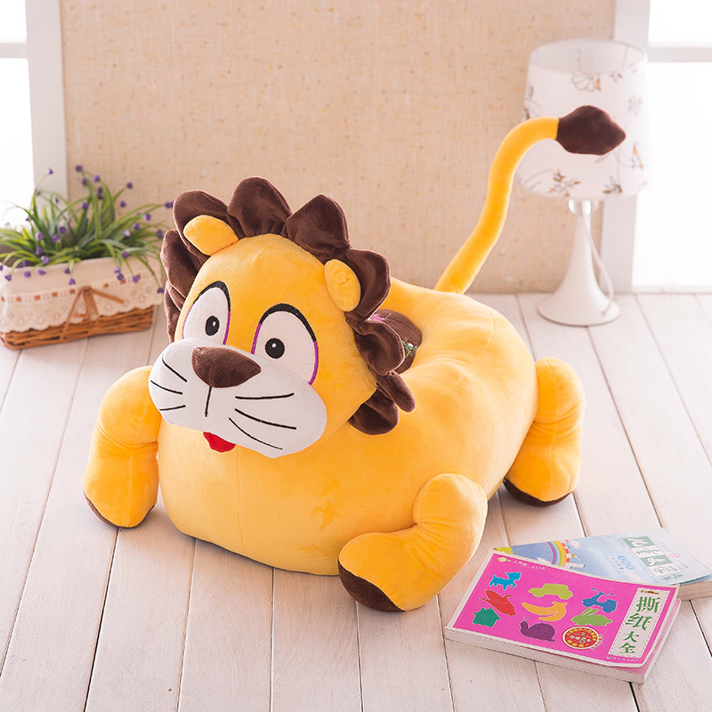 sofa for baby cartoon plush toy doll, sofa animal children cartoon sofa baby learn to take the seat and wash to the sofa