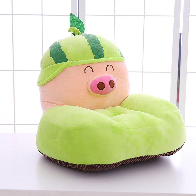 sofa for baby cartoon plush toy doll, sofa animal children cartoon sofa baby learn to take the seat and wash to the sofa