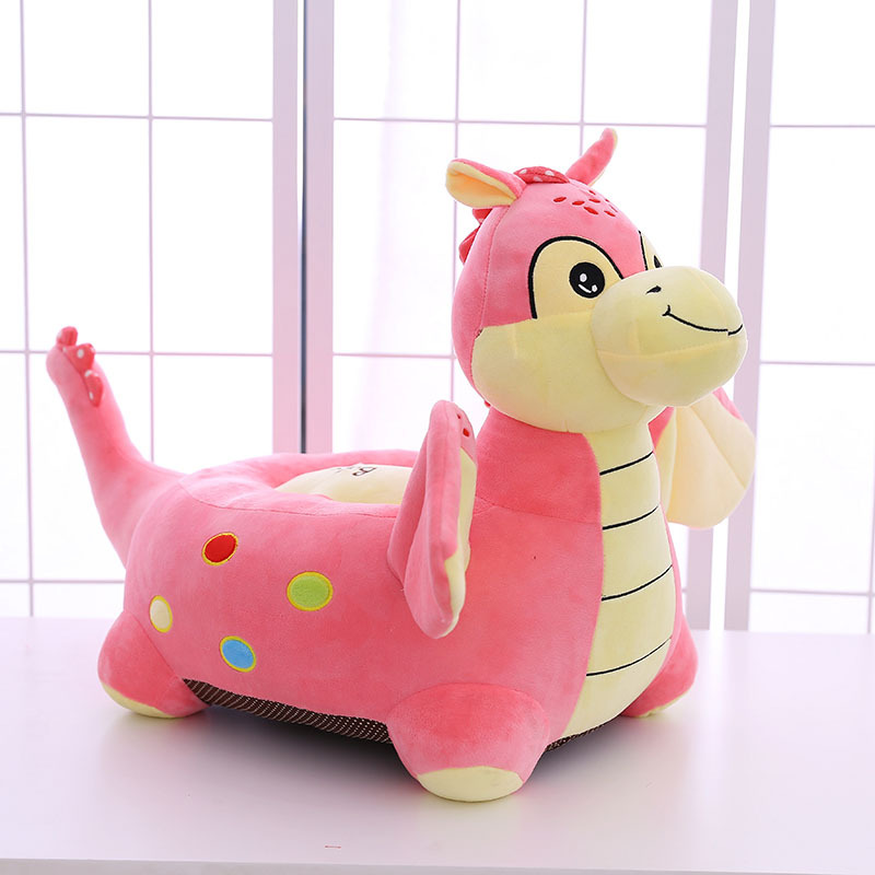 sofa for baby cartoon plush toy doll, sofa animal children cartoon sofa baby learn to take the seat and wash to the sofa