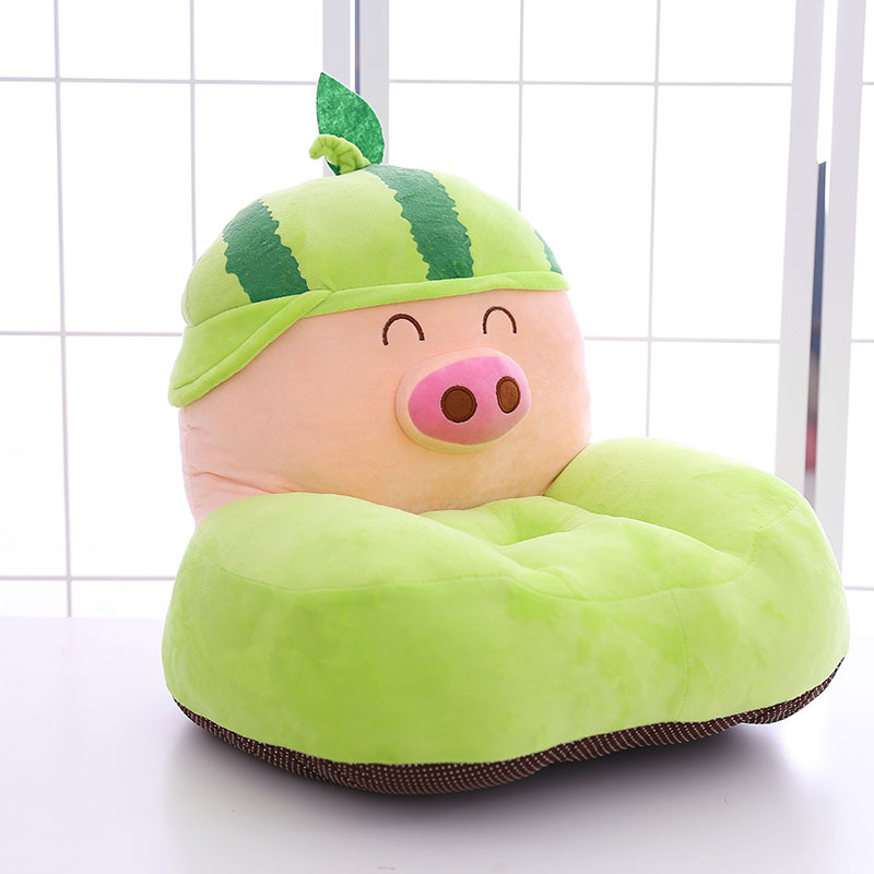 sofa for baby cartoon plush toy doll, sofa animal children cartoon sofa baby learn to take the seat and wash to the sofa