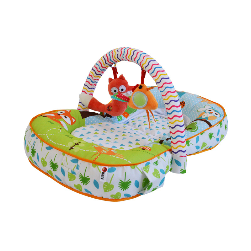 New Koty Three-in-One Baby Game Blanket Sofa Lying Mat Anti-Rollover Bed in Bed