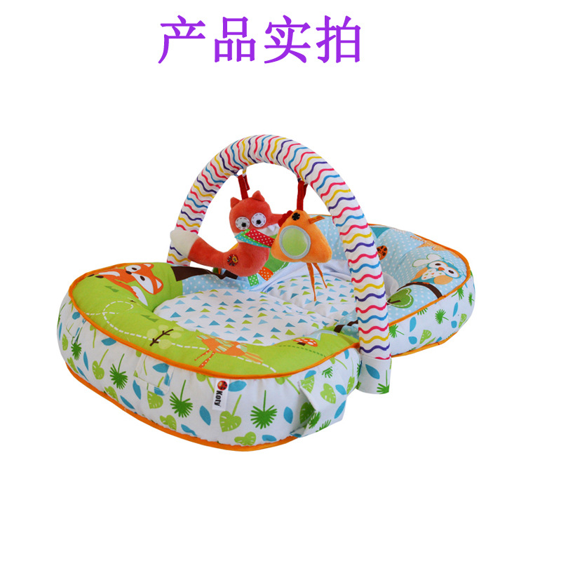 New Koty Three-in-One Baby Game Blanket Sofa Lying Mat Anti-Rollover Bed in Bed