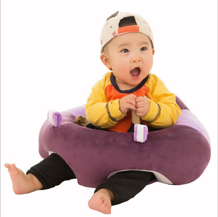 Manufacturers wholesale baby learning chair infant safety seat portable children eat small sofa plush toys