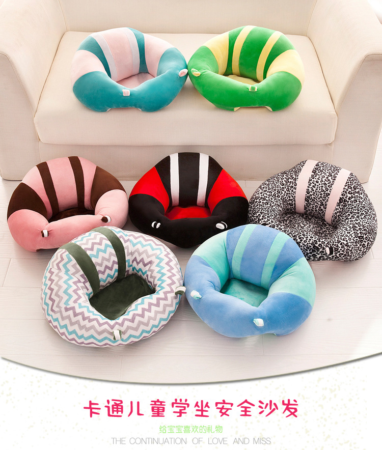 Manufacturers wholesale baby learning chair infant safety seat portable children eat small sofa plush toys