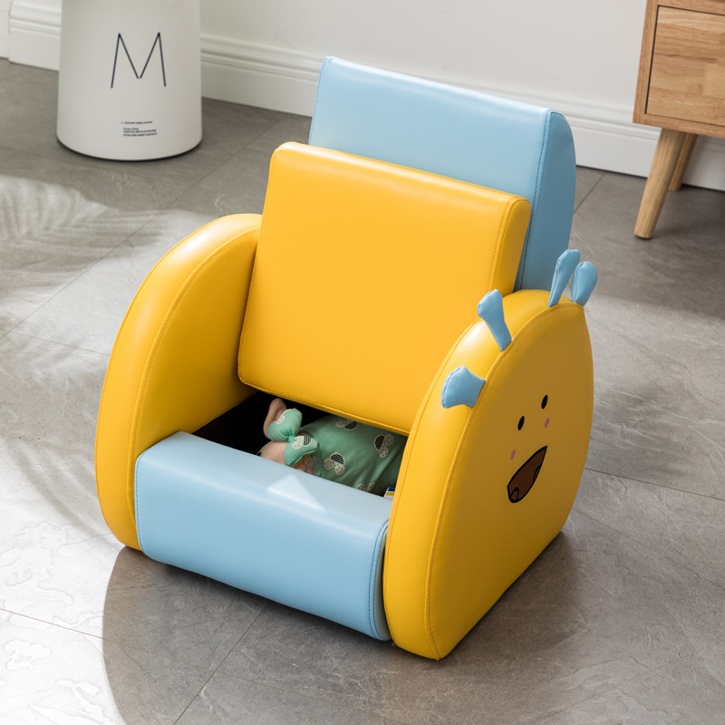 Children&#039;s Sofa Seat Boys and Girls Baby Princess Cute Single Lazy Mini Baby Animal Cartoon Small Sofa