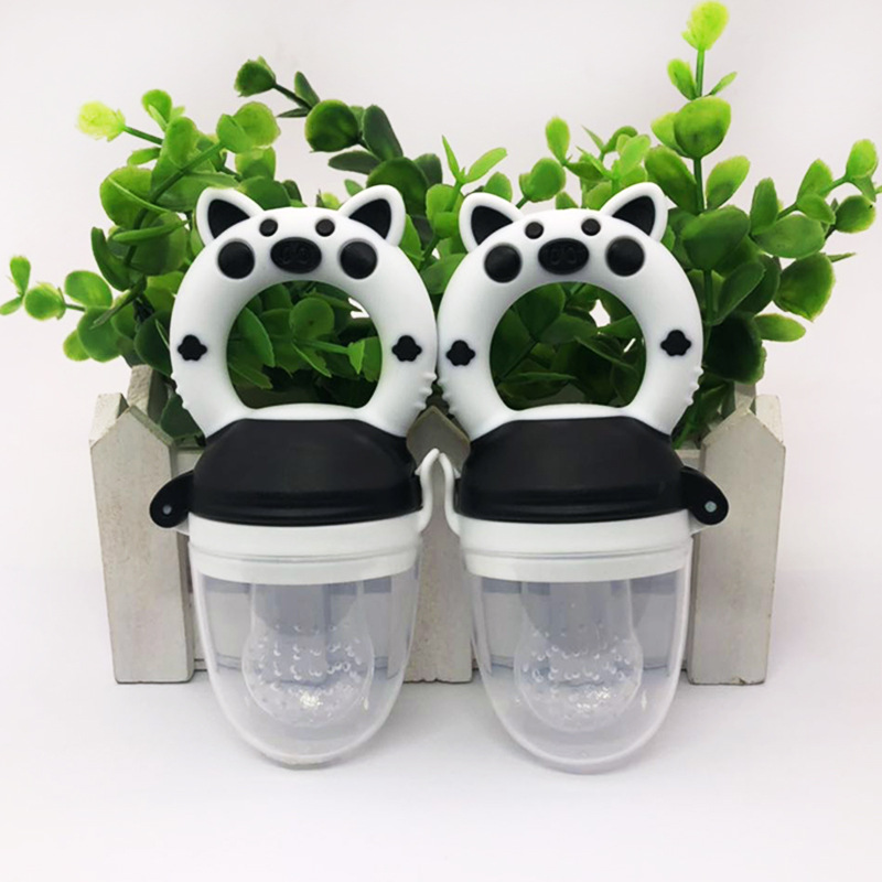 Baby Fruit and Vegetable Complementary Food Teether Baby Fruit Teether Happy Bite Pacifier Silicone Nipple