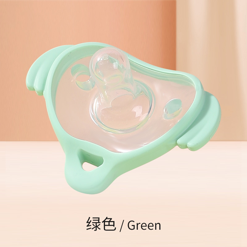 Baby Pacifier Baby Liquid Silicone Nipple round Head Pacifier Baby Pacifier OEM Wholesale