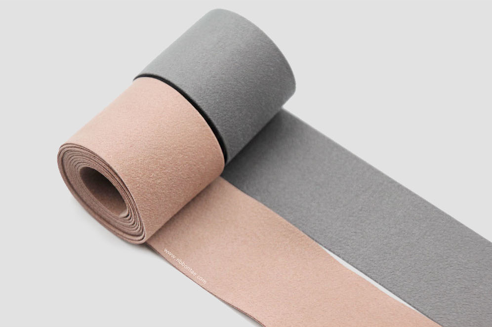 South Korea Imported Double-Sided Suede Soft Leather Ribbon Handmade DIY Hair Ornaments Ribbon Bow Material Hat Clothing