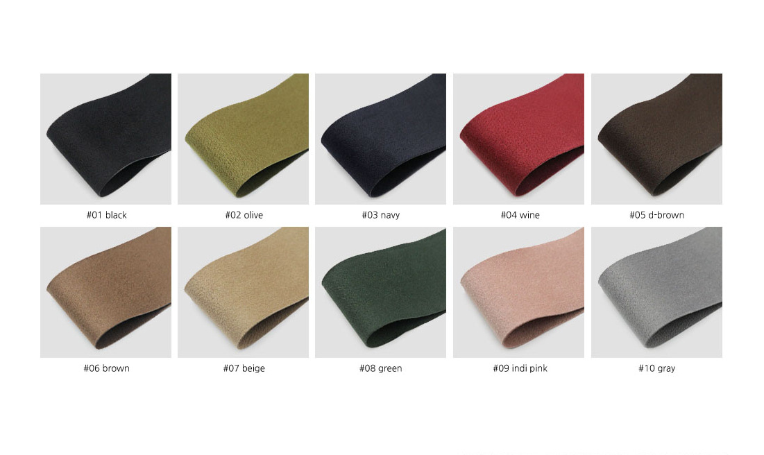 South Korea Imported Double-Sided Suede Soft Leather Ribbon Handmade DIY Hair Ornaments Ribbon Bow Material Hat Clothing