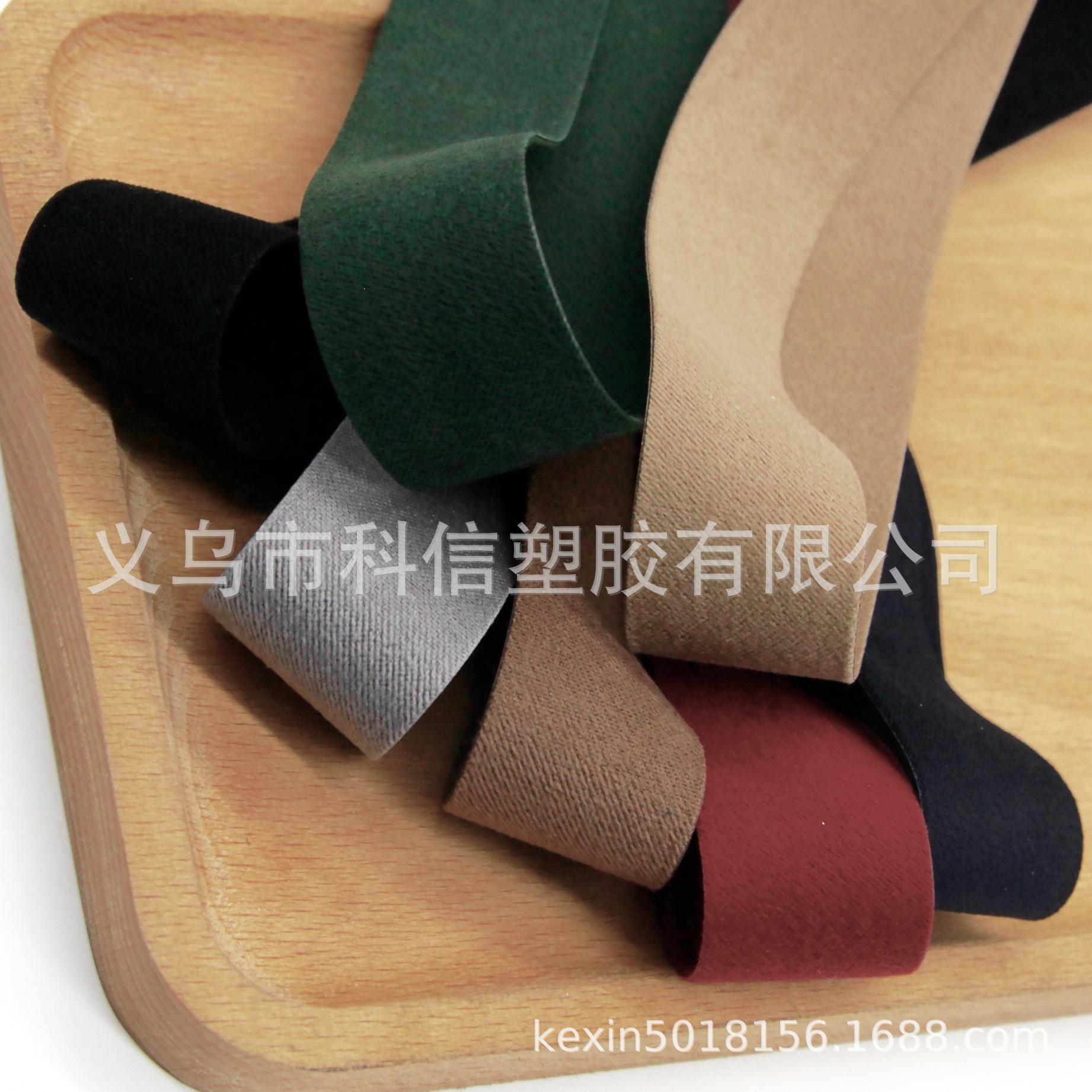 South Korea Imported Double-Sided Suede Soft Leather Ribbon Handmade DIY Hair Ornaments Ribbon Bow Material Hat Clothing