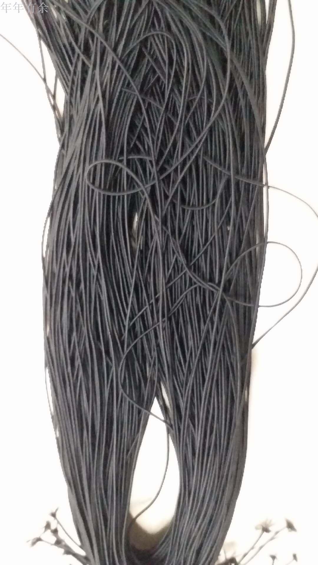 Manufacturers direct 1.8mm imported latex round elastic belt, garment and hat rope stretch rope