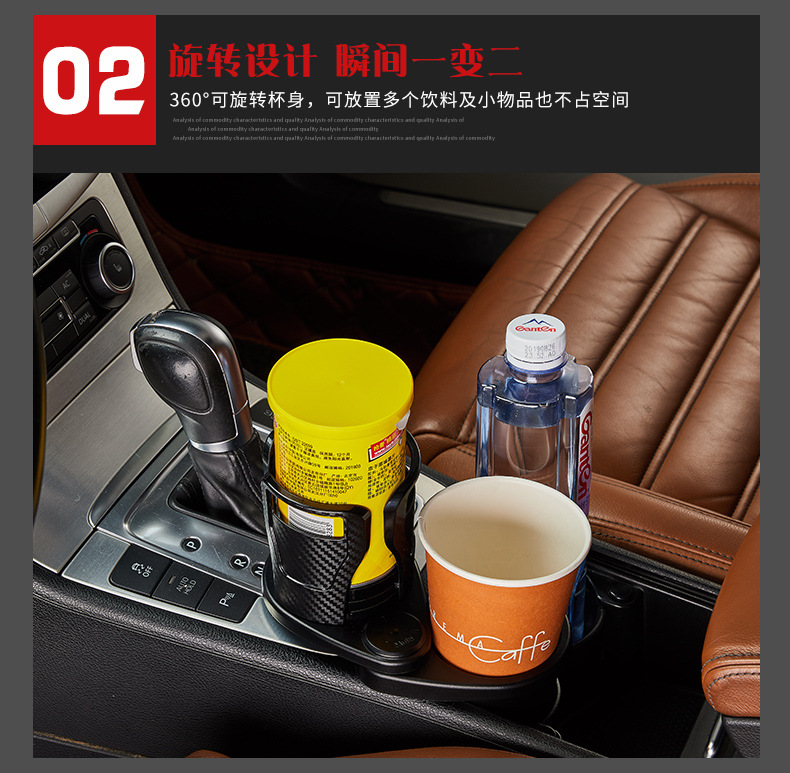 Style Multifunction Car Water Cup Holder Carbon Fiber Modification Coaster Ashtray Cup Holder Drink Holder for Car Style Multifunction Car Water Cup Holder Carbon Fiber Modification Coaster Ashtray Cup Holder Drink Holder for Car