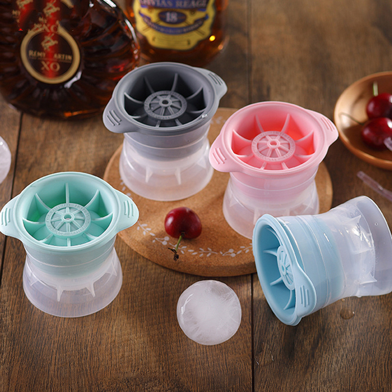 Silicone Ice Hockey Mold Whiskey Imported Wine Ice Hockey Mold Ice Tray Fruit Drink Mate Silicone Ice Cube Mold