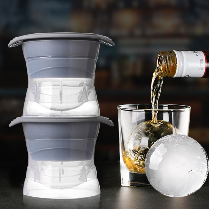 Silicone Ice Hockey Mold Whiskey Imported Wine Ice Hockey Mold Ice Tray Fruit Drink Mate Silicone Ice Cube Mold