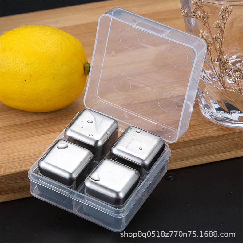 304 Stainless Steel Ice Cube Quick-Frozen Ice Grain Metal Ice Grain Coffee Drink Whisky Bar Wine Creative Supplies 304 Stainless Steel Ice Cube Quick-Frozen Ice Grain Metal Ice Grain Coffee Drink Whisky Bar Wine Creative Supplies