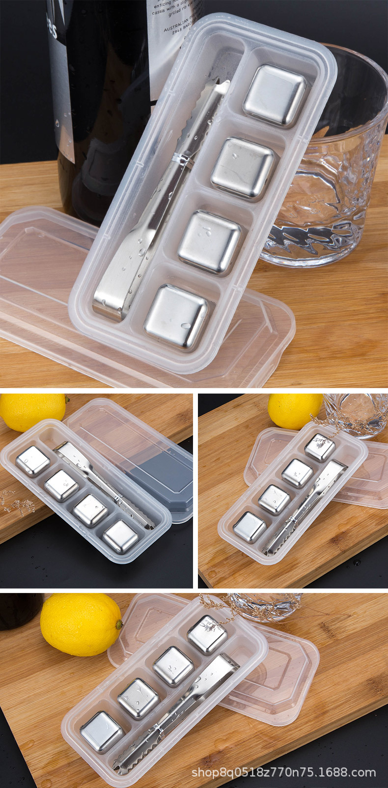304 Stainless Steel Ice Cube Quick-Frozen Ice Grain Metal Ice Grain Coffee Drink Whisky Bar Wine Creative Supplies 304 Stainless Steel Ice Cube Quick-Frozen Ice Grain Metal Ice Grain Coffee Drink Whisky Bar Wine Creative Supplies