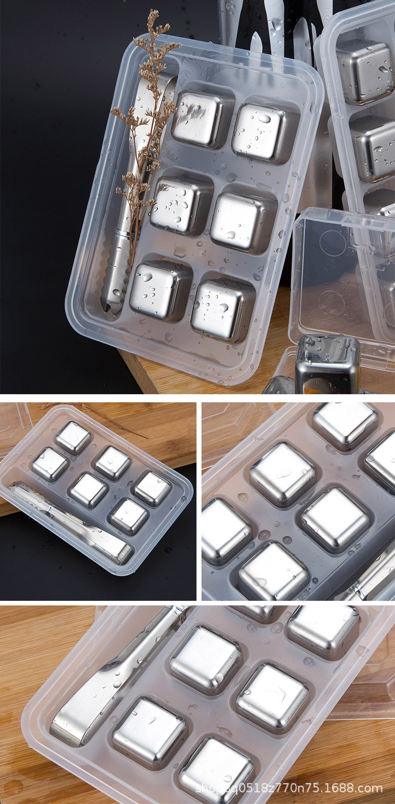 304 Stainless Steel Ice Cube Quick-Frozen Ice Grain Metal Ice Grain Coffee Drink Whisky Bar Wine Creative Supplies 304 Stainless Steel Ice Cube Quick-Frozen Ice Grain Metal Ice Grain Coffee Drink Whisky Bar Wine Creative Supplies