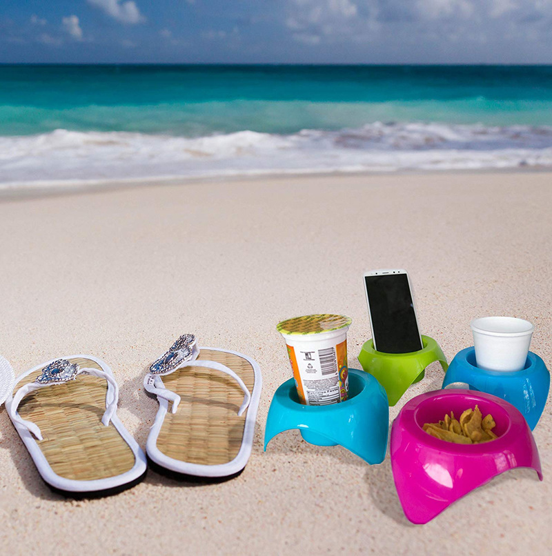 for CrossBorder Beach Cup Saucer Plastic Outdoor Cup Saucer Beach Drink Cup Holder Camping Seaside Storage Tools for CrossBorder Beach Cup Saucer Plastic Outdoor Cup Saucer Beach Drink Cup Holder Camping Seaside Storage Tools