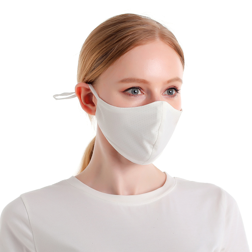 Cotton Sunscreen Mask Adult Dustproof Ice Silk Mask Cotton Sunscreen Mask Adult Dustproof Ice Silk Mask