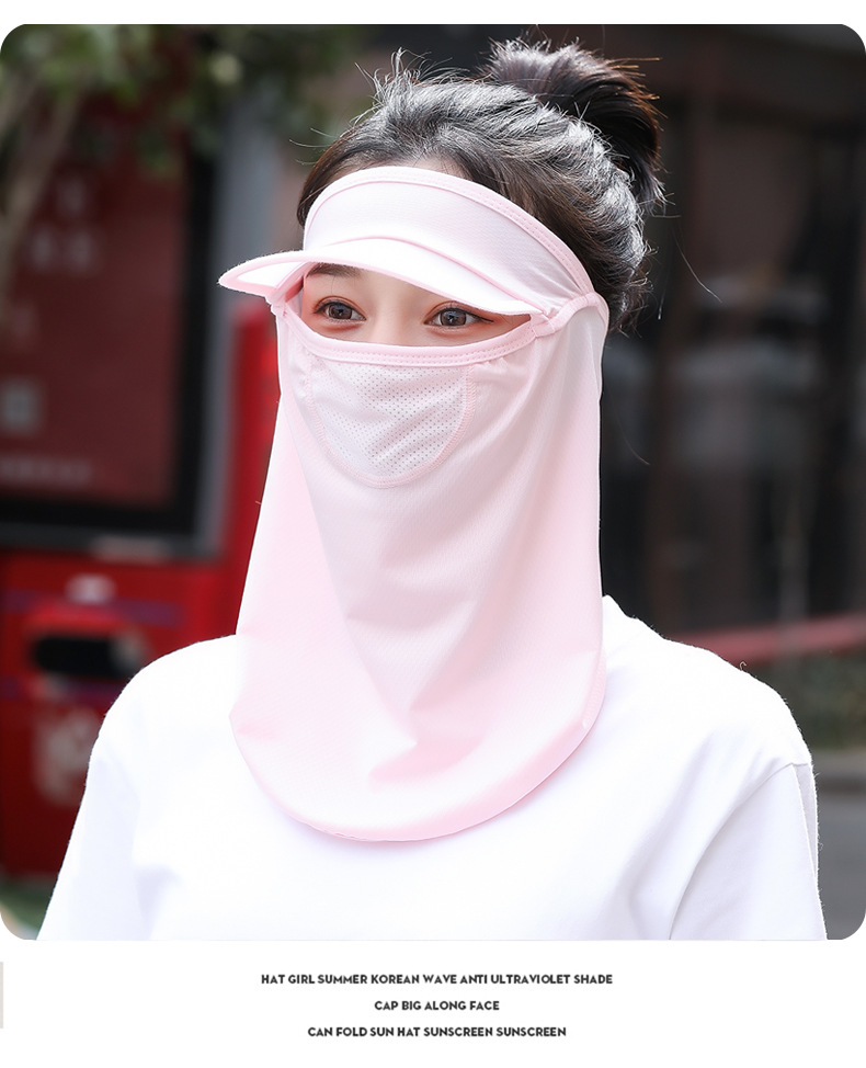 Summer Cycling Sun Protection Mask Sun Protection Breathable Ice Silk Sun Protection Neck Protection UV Protection Cold Summer Cycling Sun Protection Mask Sun Protection Breathable Ice Silk Sun Protection Neck Protection UV Protection Cold
