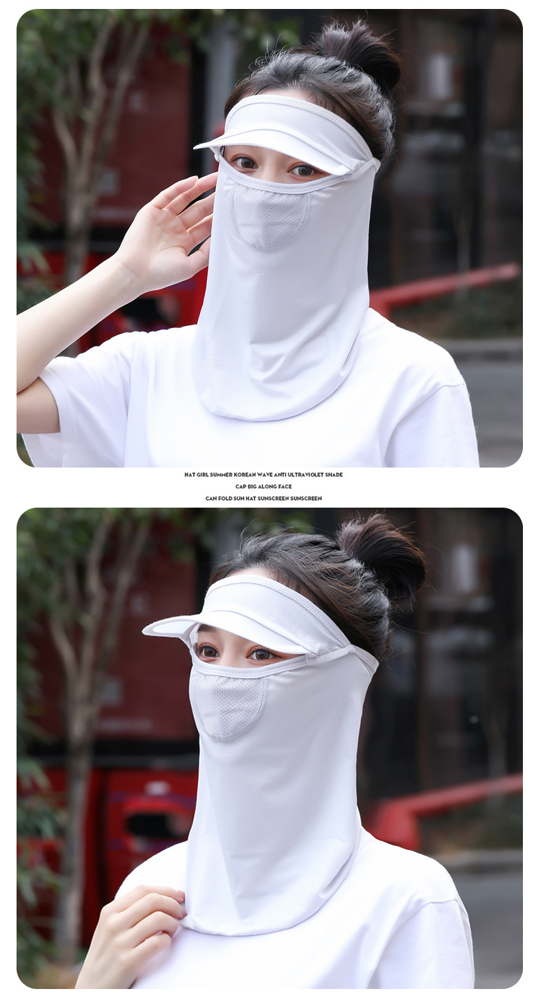 Summer Cycling Sun Protection Mask Sun Protection Breathable Ice Silk Sun Protection Neck Protection UV Protection Cold Summer Cycling Sun Protection Mask Sun Protection Breathable Ice Silk Sun Protection Neck Protection UV Protection Cold