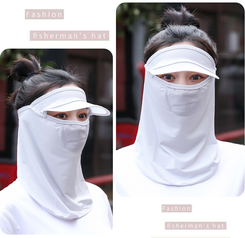 Summer Cycling Sun Protection Mask Sun Protection Breathable Ice Silk Sun Protection Neck Protection UV Protection Cold Summer Cycling Sun Protection Mask Sun Protection Breathable Ice Silk Sun Protection Neck Protection UV Protection Cold