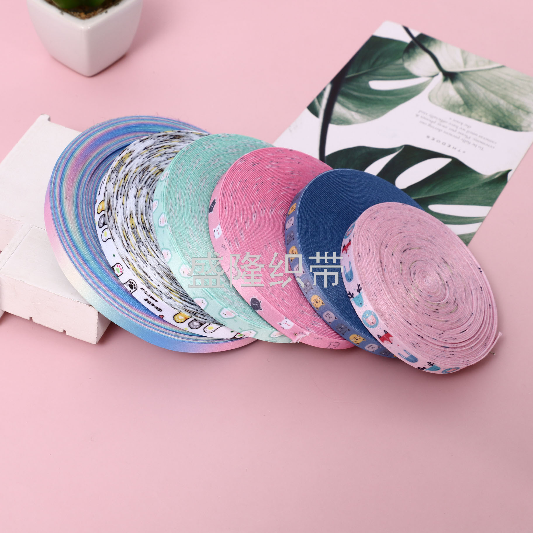 Korean Style Mask Lanyard Anti-Lost Non-Slip Hanging Rope Letter Silk Screen Ribbon Extension Mask Rope