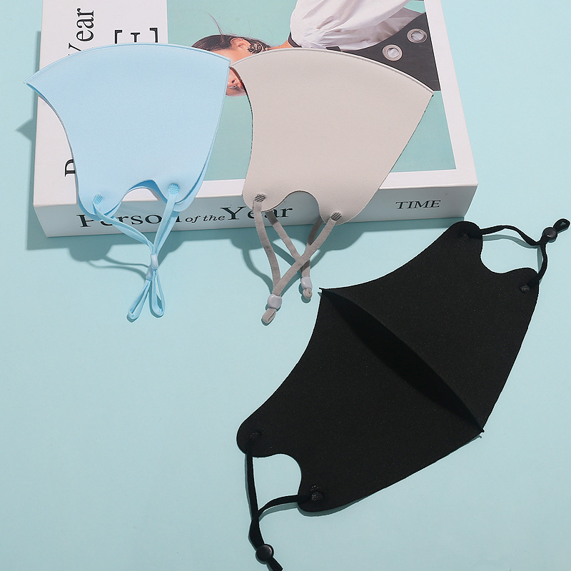 mask manufacturers could still be washed dusted proof ice silk face mask Spring and summer ption ption ption face mask