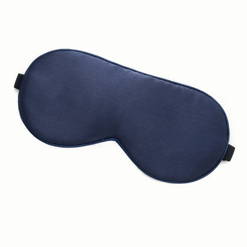 Amazon Silk Eye Mask Custom LOGO Eye Mask Printing Mulberry Silk Black Eye Mask manufacturers wholesale