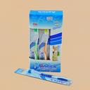 Foreign trade wholesale toothbrush Astick 615 # (12 / box) in the hair with plastic caps