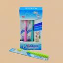 Foreign trade wholesale Astick 611# toothbrush (12 / box) in hair with plastic caps