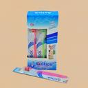 Foreign trade wholesale toothbrush Astick 610 # (12 / box) in the hair with plastic caps