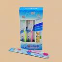 Foreign trade wholesale toothbrush Astick 619 # (12 / box) in the hair with plastic caps