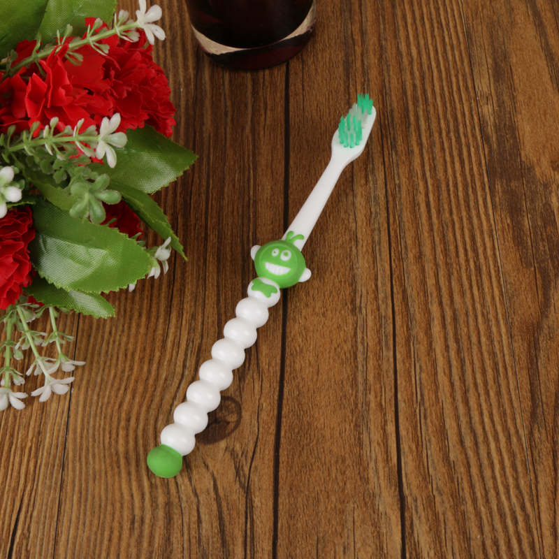 Children's Cute Toothbrush Stretch Filament Soft-Bristle Toothbrush Astick Toothbrush