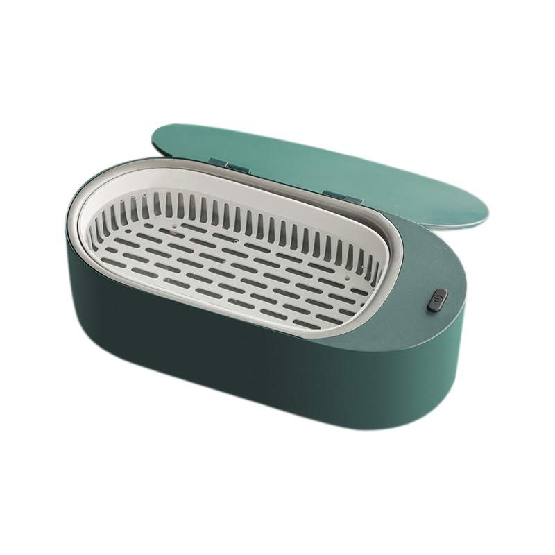 New Small Ultrasonic Cleaning Machine Smart Household Gold and Silver Jewelly Glasses Dentures Tooth Socket Cleaner