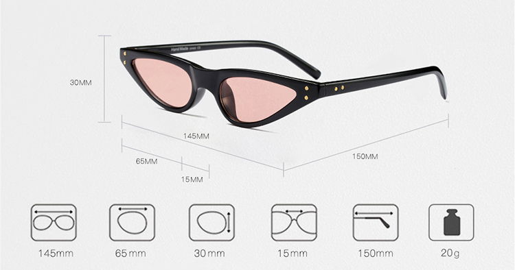 95109 Unique Products Water Drop Smart Eye Glasses Sunglasses For Women Custom LOGO