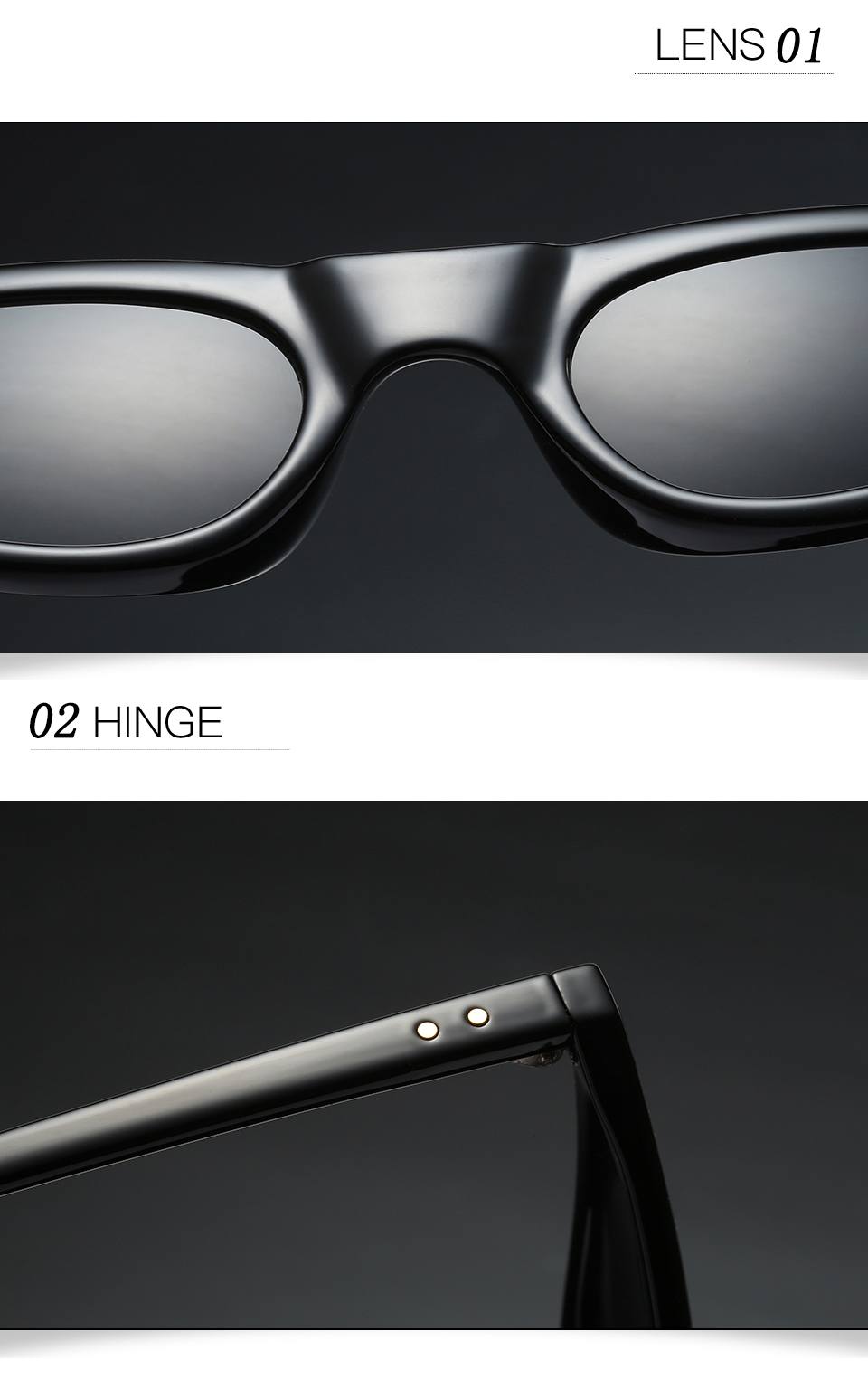 95109 Unique Products Water Drop Smart Eye Glasses Sunglasses For Women Custom LOGO